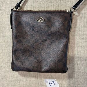 Coach Dark Brown Crossbody Bag